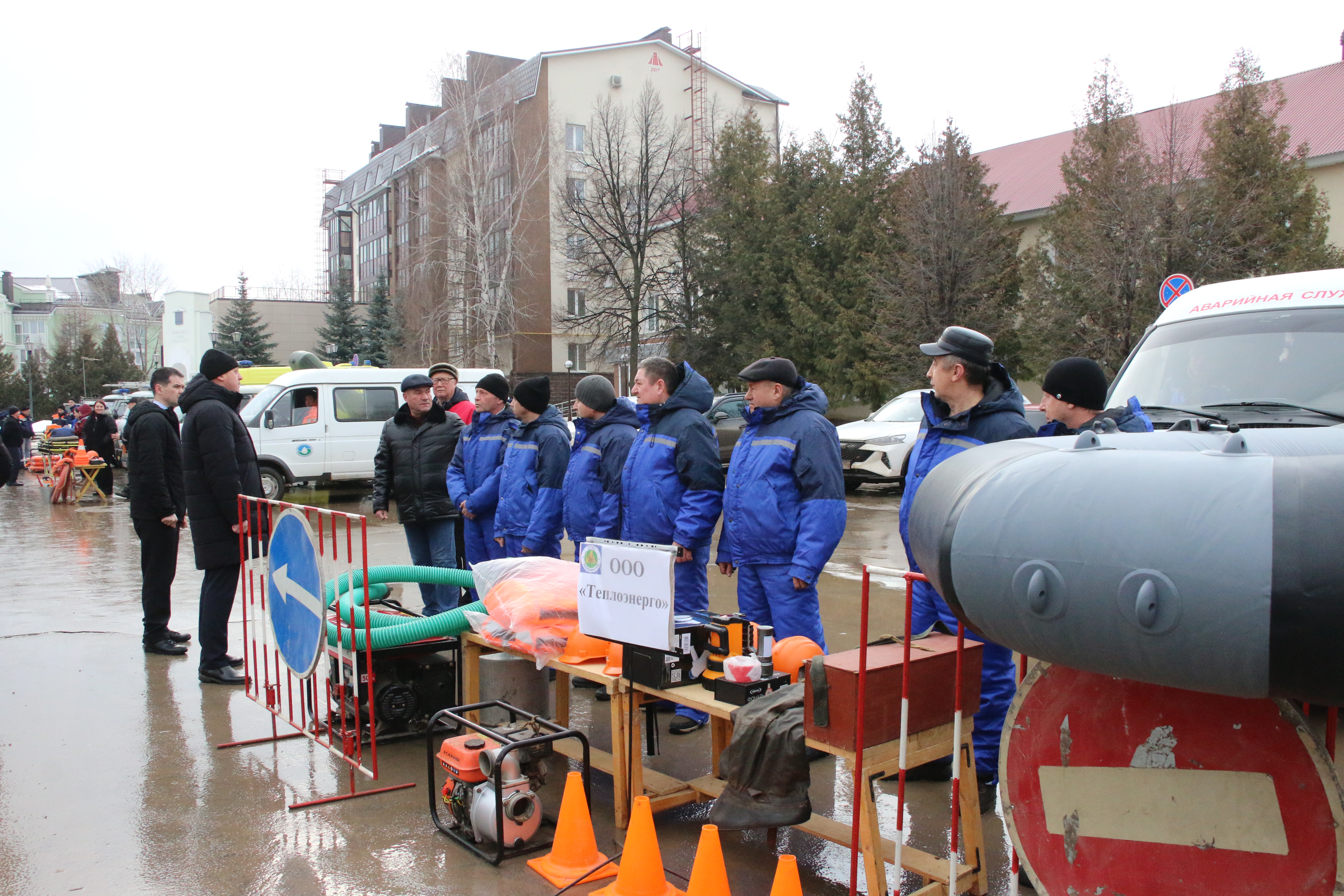 Подготовка к весеннему паводку