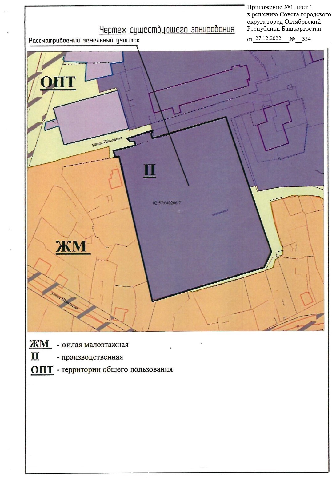 Решения Совета от 27.12.2022 №354 