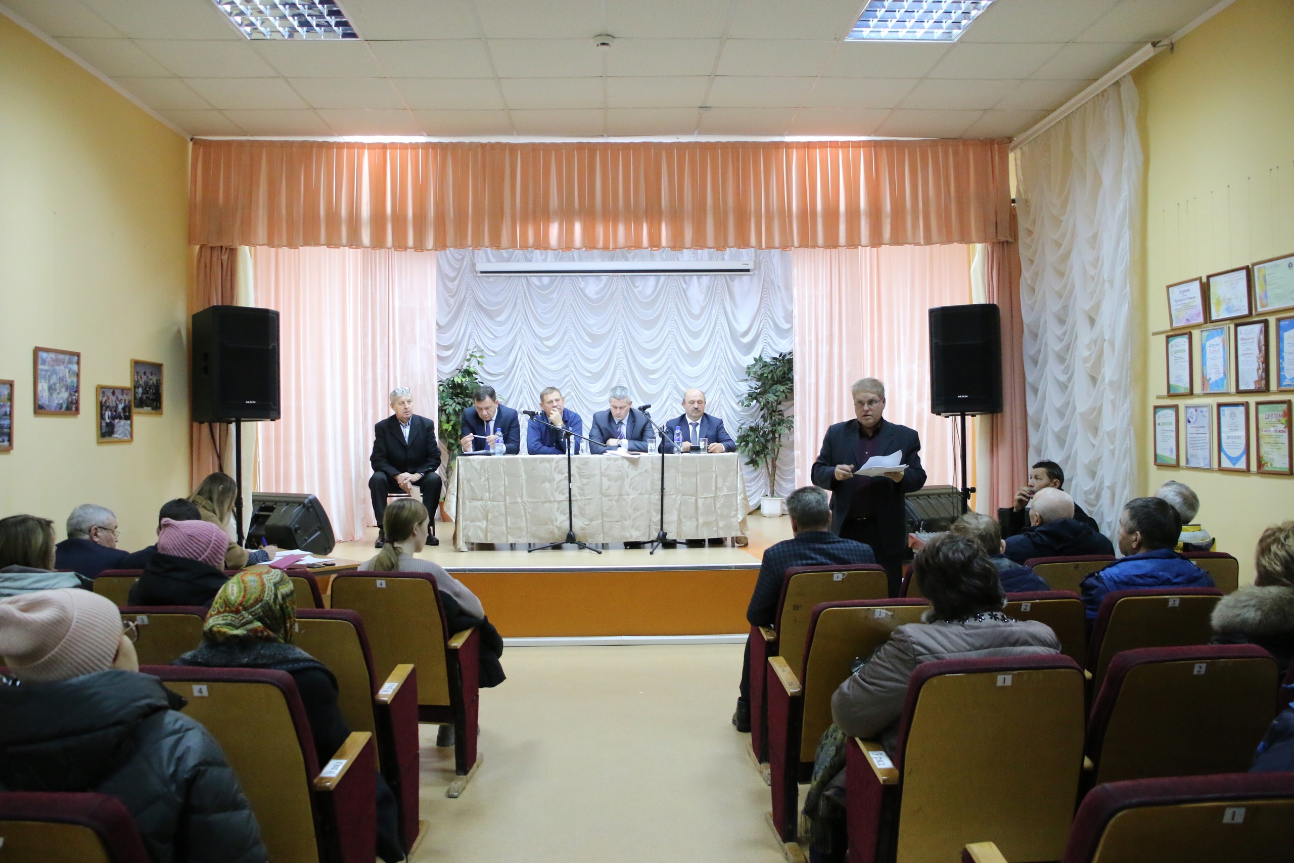 Встреча информгруппы администрации города с жителями Туркменево